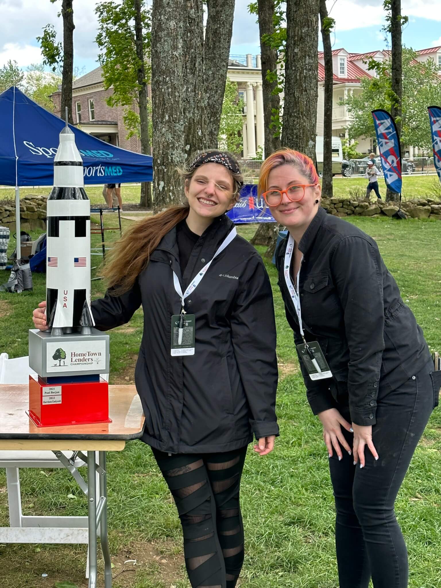 luxury cocktail service at a corporate event for Nasa